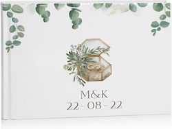 Книга За Сватбени Пожелания Кутия За Пожелания Пръстени 27 X 21 См D15010 Bal-d15010-kouti-me-veres