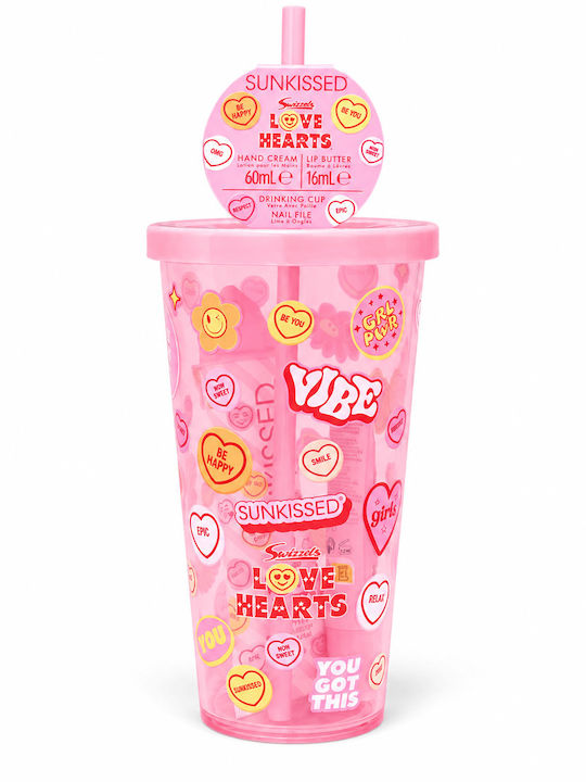 Sunkissed Love Hearts Hautpflege-Set für Feuchtigkeitspflege 4-teilig Sunkissed Love Hearts Hautpflege-Set für Feuchtigkeitspflege 4-teilig