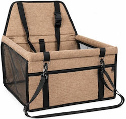 Denik Pets Brown Car Seat for Dog