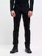 Terry Мъжки Дънков Панталон Slim Fit Черен