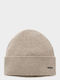 Men's Knitted Beanie in Brown