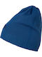 Brand Beanie Unisex Knitted Beanie in Blue