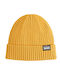 Sunset Beanie Unisex Knitted Beanie in Yellow