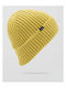 Roller Knitted Beanie for Men in Grey