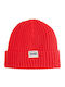 Sunset Beanie Women's Knitted Beanie in Red