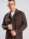 Overshirt Cu Mânecă Lungă, Regular Fit, Maro