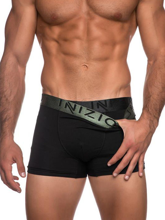 Inizio Ανδρικά Μποξεράκια Μαύρο/ Χακί 2Pack