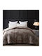 Liolios Home King Size Quilt 260x240 cm Cordelia Grey
