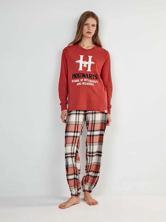 Gisela Winter Women's Pyjama Set Multicolor Harry Potter