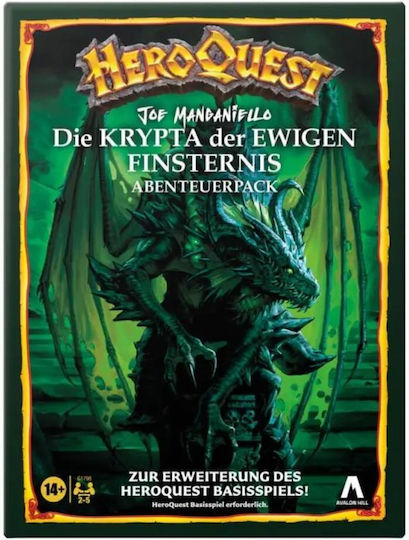 Επέκταση Παιχνιδιού HeroQuest - Joe Manganiello’s The Crypt Of Perpetual Darkness Quest Pack για 2-5 Παίκτες 14+ Ετών (GER)