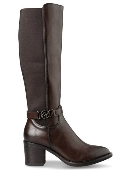 Envie Shoes Γυναικείες Μπότες Καφέ