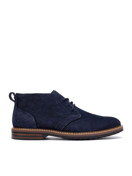 Aldwin2 Suede Μποτάκια Chukka Μπλε