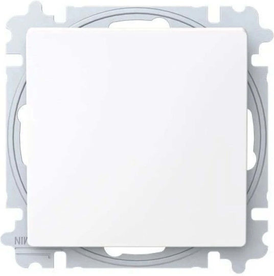 Abb Recessed Wall Touch Switch One-Way Aller Retour White