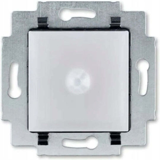 Abb Recessed Wall Switch Safety Light Aller Retour White