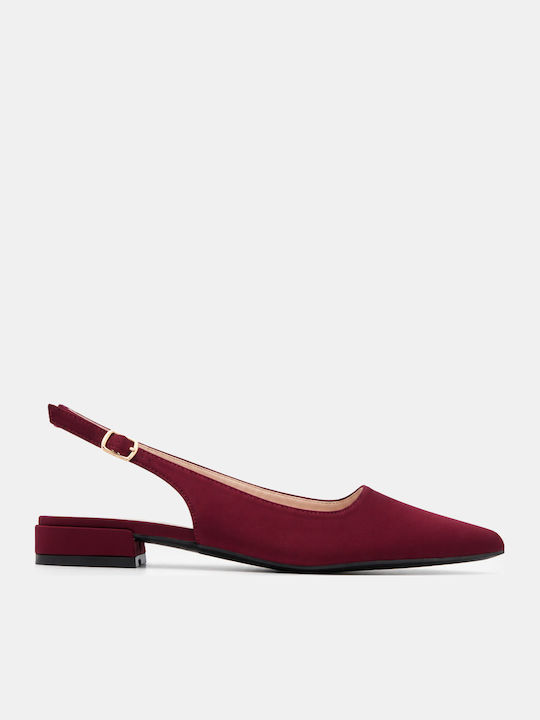 Luigi Σατέν Γυναικείες Μπαλαρίνες Slingback Μπο...