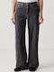 Damenjeans mit hohem Bund in Relaxed Fit