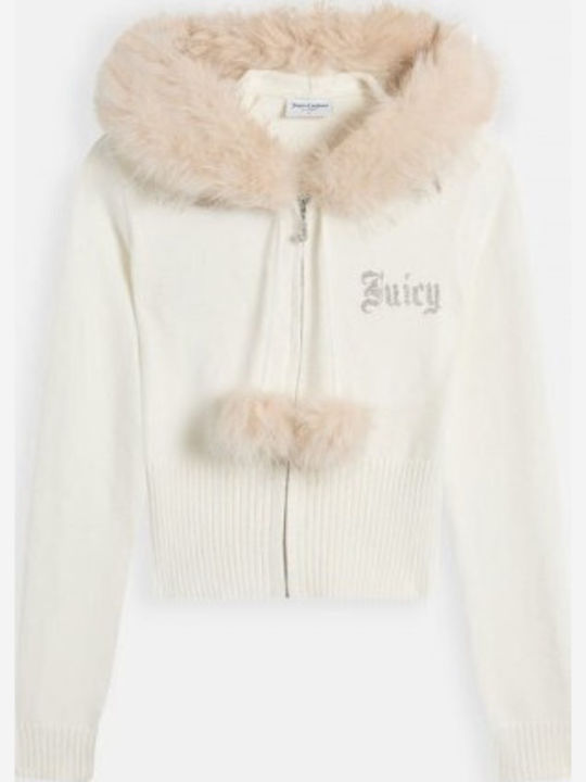 Juicy Couture Γυναικεία Ζακέτα Φούτερ με Κουκού...