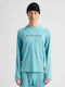 Burton Men's Blue Thermal Long-Sleeved Shirt