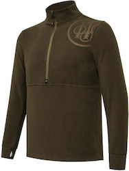 Fleece-Shirt Hp Logo Half Zip Beretta Italy Hel...