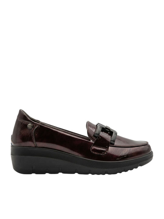 Γυναικεία Loafers σε Μπορντό Χρώμα