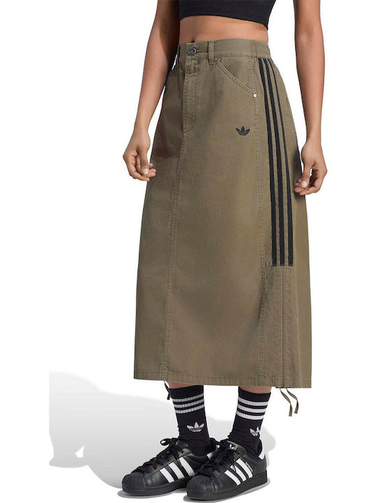 adidas Пола цвят маслина