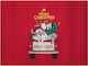 Koupakoupa Merry Christmas Cats In Car Επιφάνεια Κοπής Γυάλινη 38x28cm
