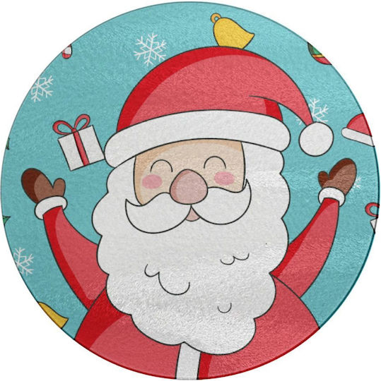 Koupakoupa Santa Claus Gifts Επιφάνεια Κοπής Γυάλινη 30x30cm