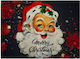 Koupakoupa Santa Vintage Glass Chopping Board 38x28cm