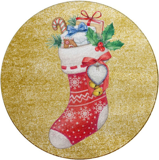 Koupakoupa Xmas Boot Glass Chopping Board 30x30cm