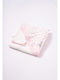 Evita Baby-Bademantel mit Kapuze Rosa