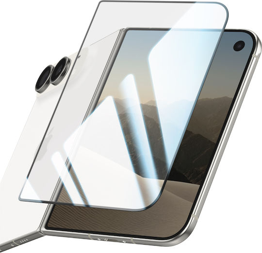 Avizar Folie de Protecție Full Coverage 9h din Sticlă Securizată pentru Ecran iPhone Duo Neagră Transparentă
