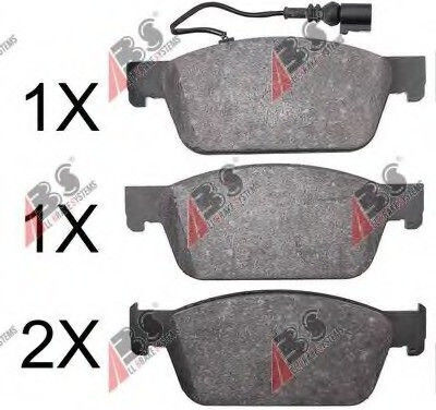 Brake Pads Vw T5 09 Front 7e0698151
