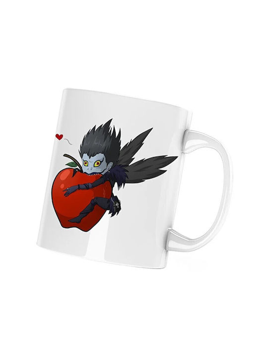 Death Ceramic Mug White 330ml