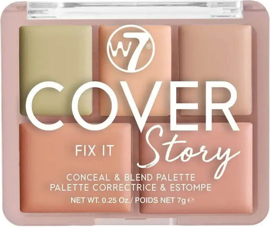 Cover Story Conceal & Blend Palette Fix It W7