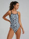 Costum de baie întreg Negru / Multicolor