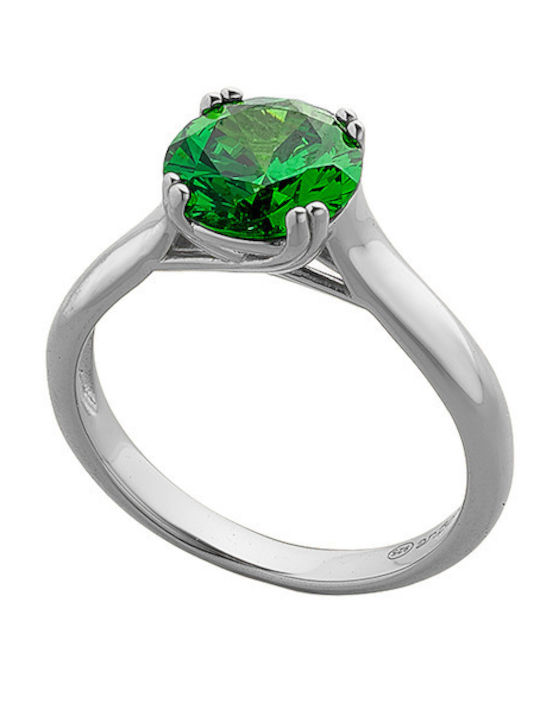 Vogue Solitärring aus Silber mit Zirkon Vogue Solitärring aus Silber mit Zirkon