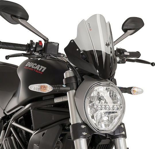 Слюда Smoke Sport Ducati Monster 1200 S '14 '20 1200 R '16-'20 Monster 797 797+ '17-'20 Monster 821 '14-'20 8900h Puig