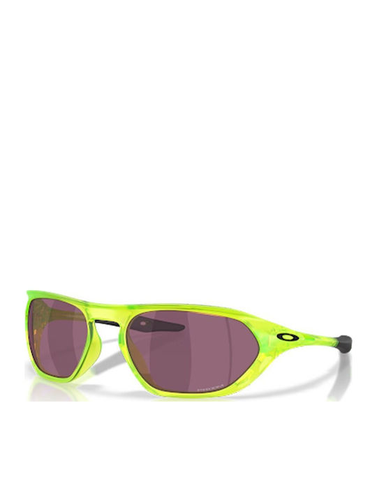 Oakley Γυαλιά Ηλίου Πράσινα με Κοκκάλινο Σκελετό Oakley Γυαλιά Ηλίου Πράσινα με Κοκκάλινο Σκελετό