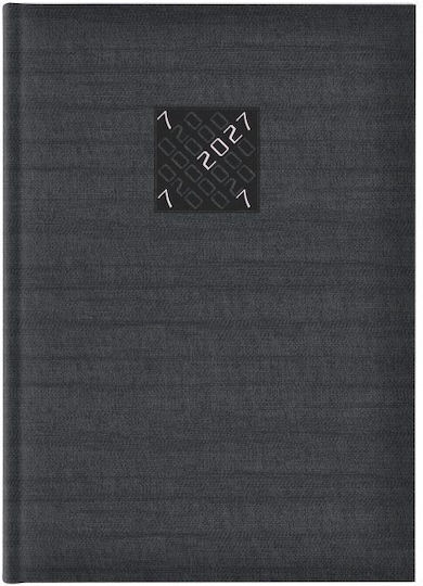 THeofylaktos Kashmir Tageskalender A4 2027 Grau 21 × 29,7 cm