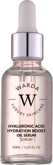 Hyaluronic Acid Hydration Boost Moisturizing Oil Face Serum with Hyaluronic Acid for Detoxifying & Brightening 30ml