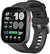 Amazfit Bip Max Αλουμινίου 50 mm Водоустойчив смарт часовник с пулсомер (Carbon Gray)