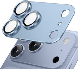 Protecție Lentile Cameră Avizar pentru iPhone 18 Pro din Sticlă Securizată cu Ramă din Titan Albastru Deschis Protecție Lentile Cameră Avizar pentru iPhone 18 Pro din Sticlă Securizată cu Ramă din Titan Albastru Deschis