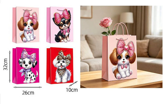 Papiergeschenktüte 3x3x32 cm (Verschiedene Farben)