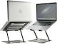 Mozos Grauer Laptop-Ständer N2-BK