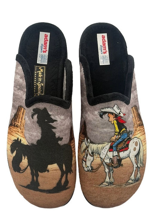 Herren Hausschuhe Schwarz