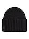 Rutger Hat Beanie Ανδρικός Σκούφος Πλεκτός σε Μαύρο χρώμα