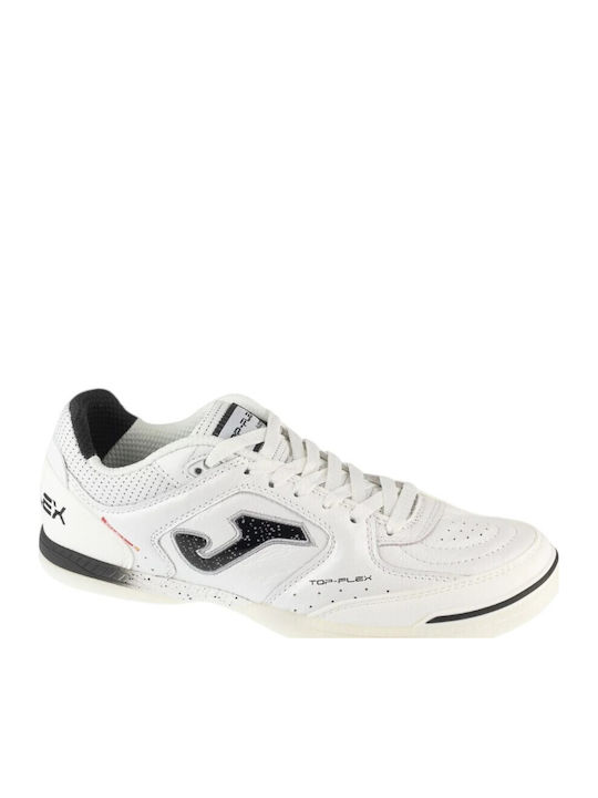 Joma Top Flex IN Ghete de Fotbal pentru Sală Albe