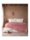 Nima Κουβερτοπάπλωμα Σετ Μονό 160x220εκ. Cira Apple Pink