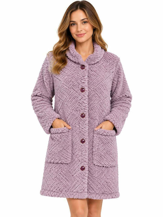 Passion Winter Damenrobe Dusty Lilac