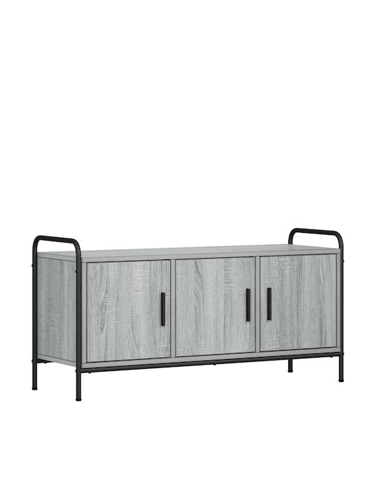 TV-Schrank Grau L79,5xT33xH50cm